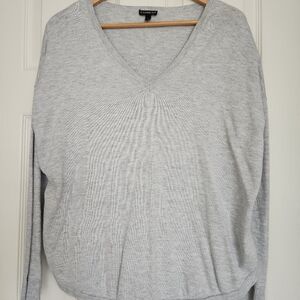 Express baggy fit v-neck sweater